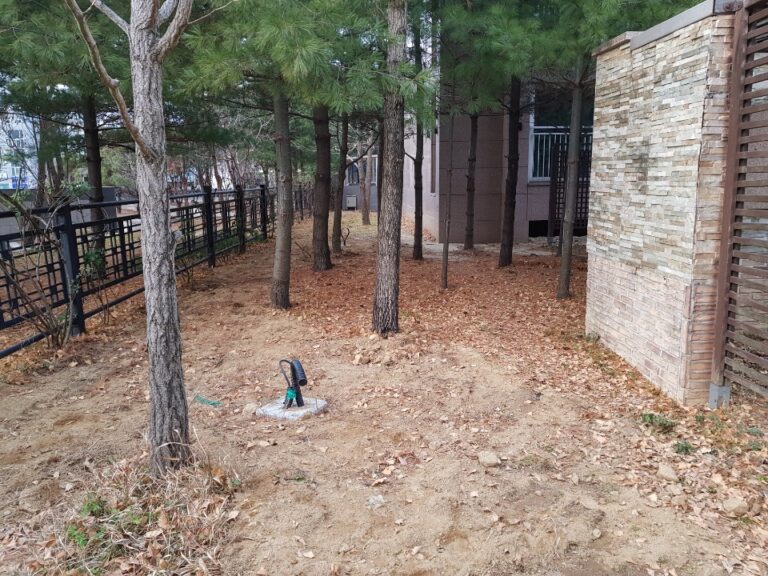 보안등 설치공사