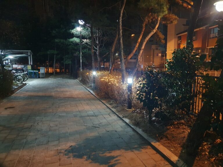 보안등 설치공사