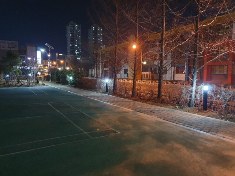보안등 설치공사